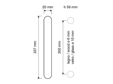 CAVITY - Brass pull handle by LINEA CALI' - view 3
